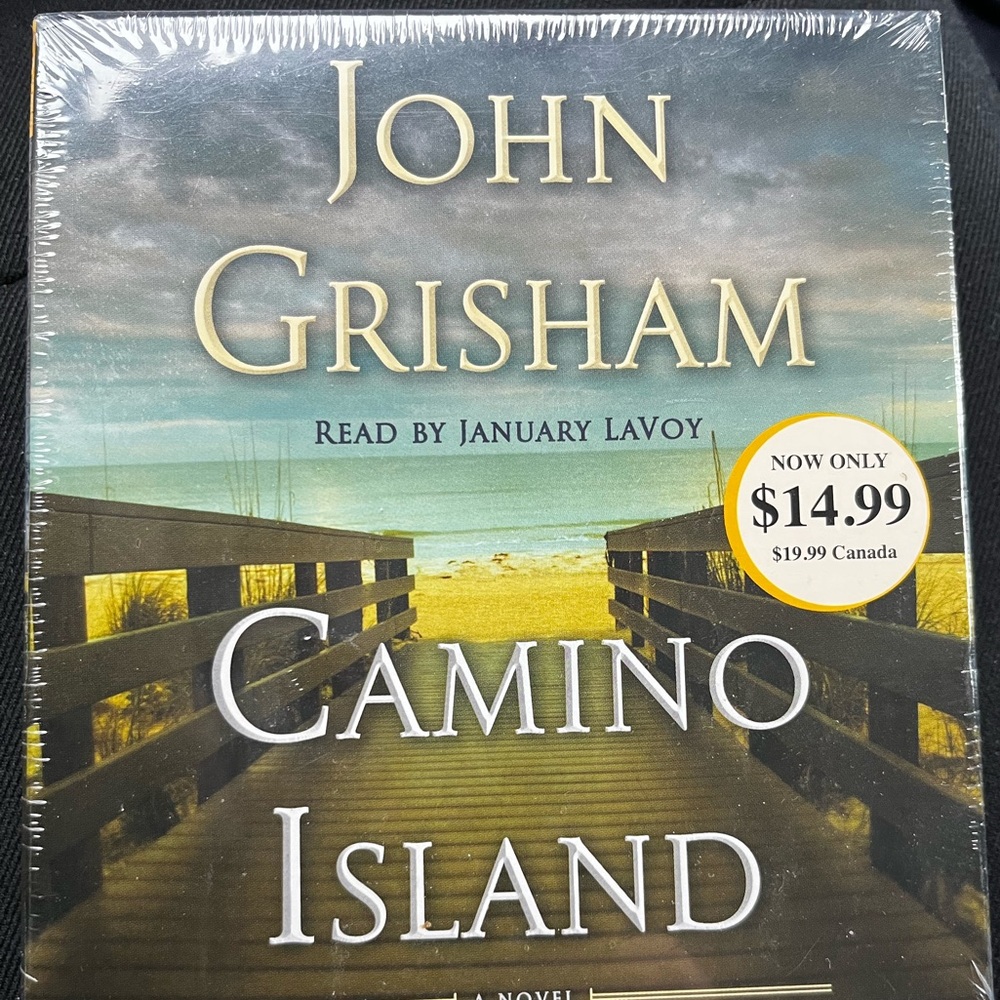 John Grisham Camino Island Audio 5 Compact Disk New -Sealed 2017